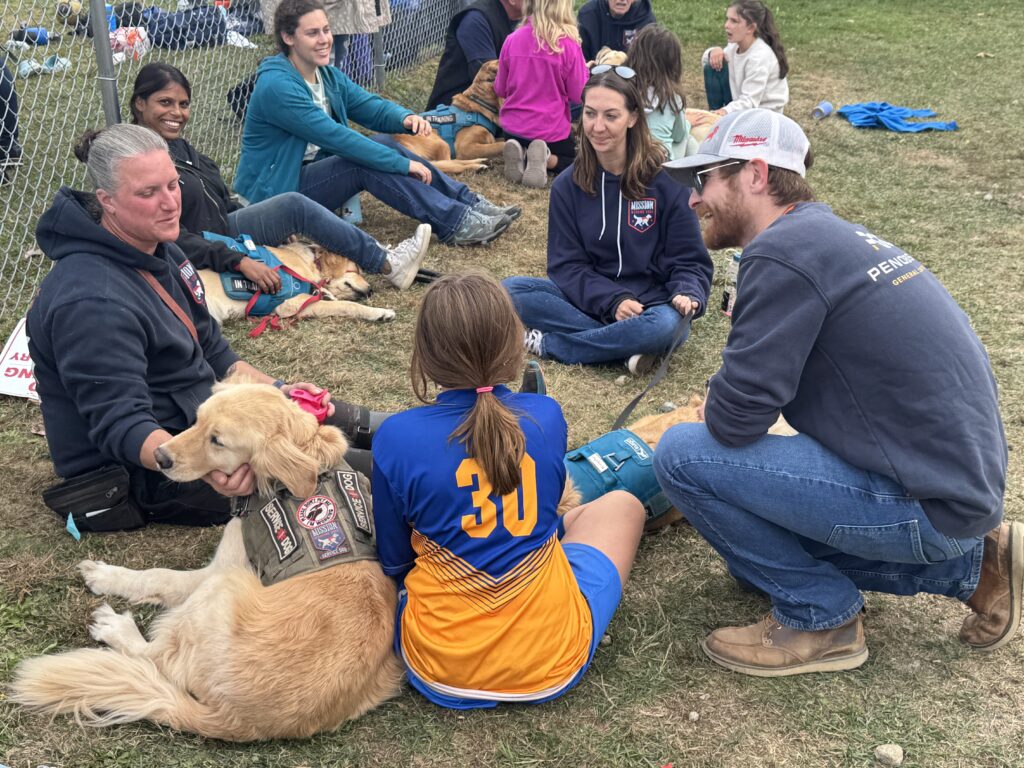 Fall Falmouth Classic Snack Shack Fundraiser - Mission Working Dogs, Participants, and PGC Team Members